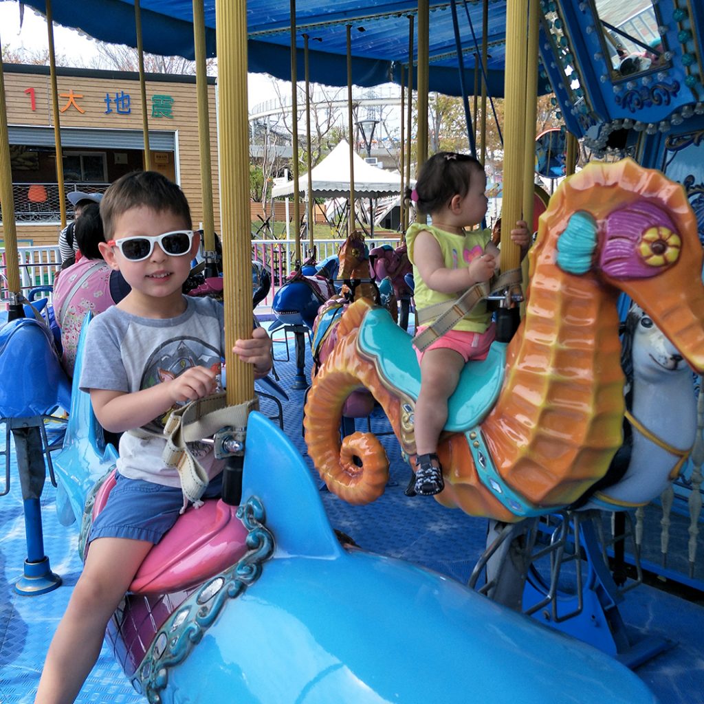 Children's Amusement Park Carousel